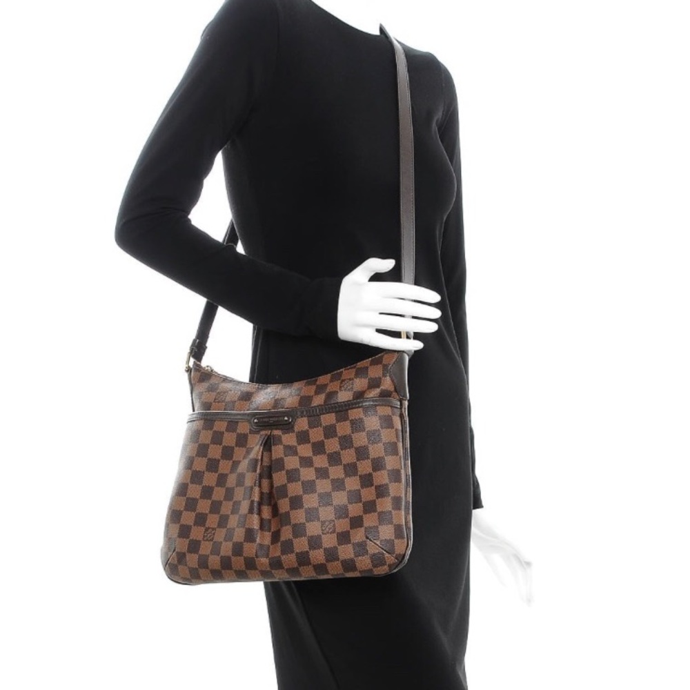LOUIS VUITTON Damier Ebene Bloomsbury PM